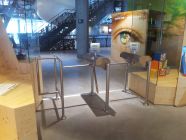 Zutrittsregelung mit 2Arm-Drehsperre