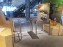 Zutrittsregelung mit 2Arm-Drehsperre