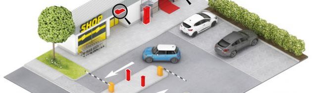 Parkplatz im Mischbetrieb - Bezahlung am Kassenautomaten