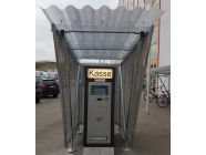 Parkplatzbewirtschaftung, zentraler Kassenautomat 